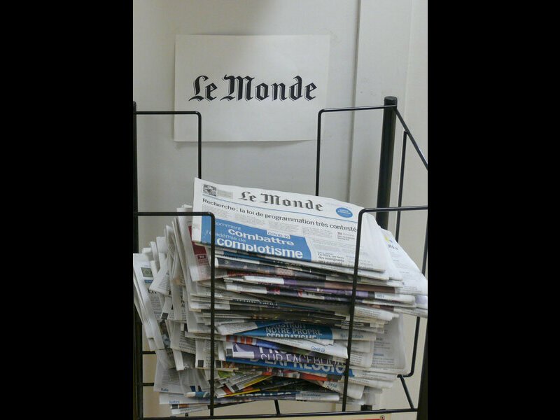 Le CDI : le quotidien "Le Monde"